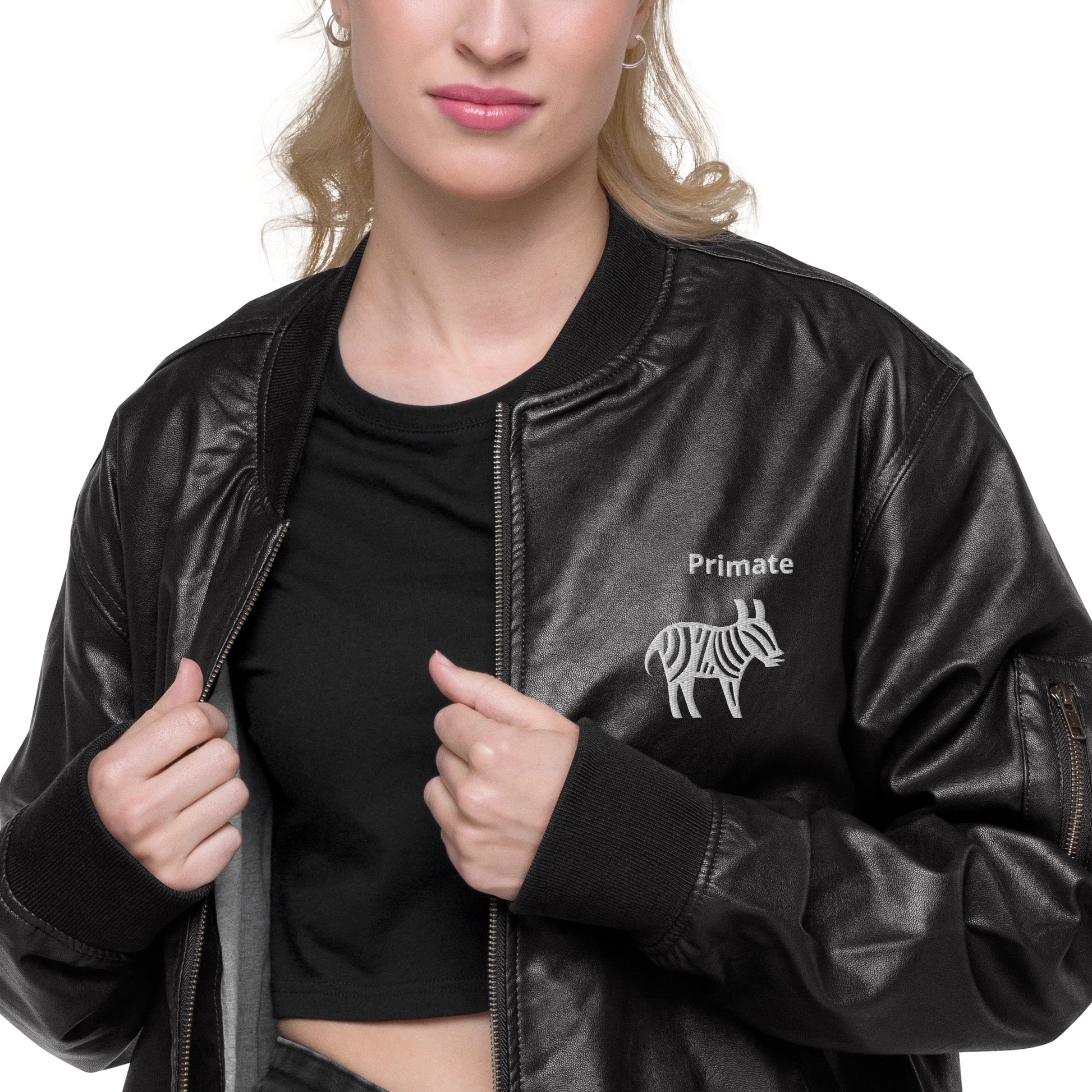 Primitive Leather Bomber Jacket - Official primitive store