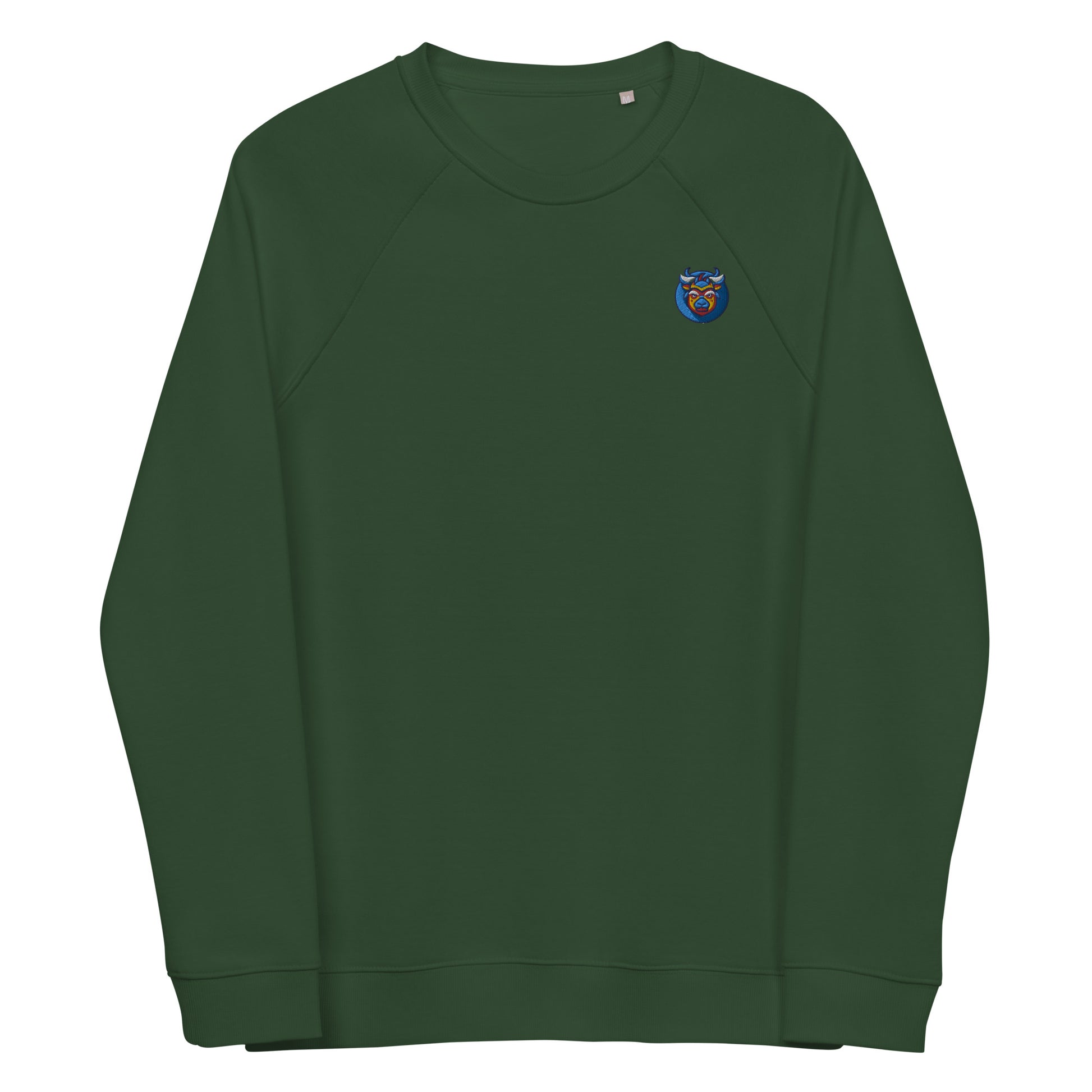 Unisex organic raglan sweatshirt Official primitive store 