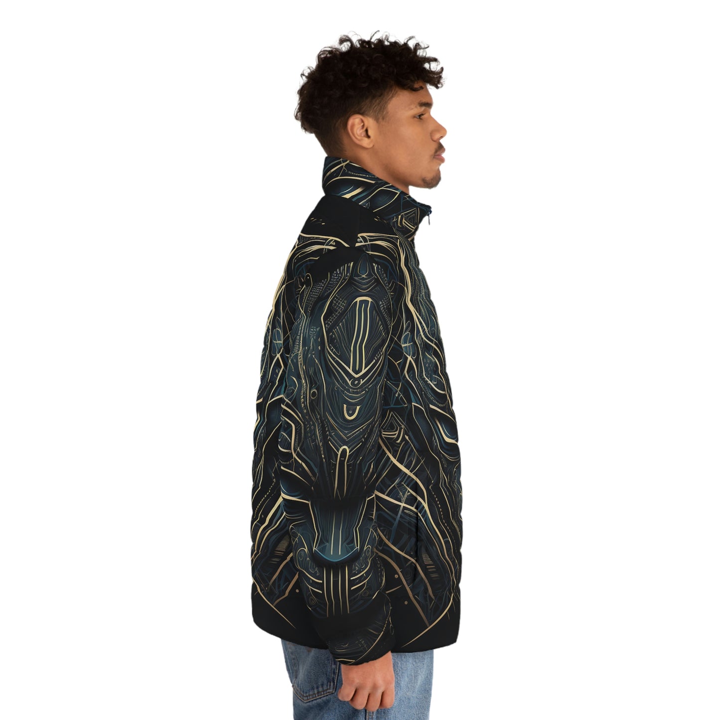 Primitive black Men's Puffer Jacket - Official primitive store