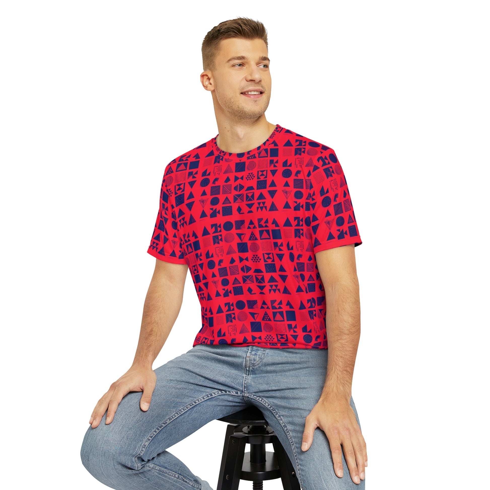 Primitive Men's Polyester Tee (AOP) - Official primitive store