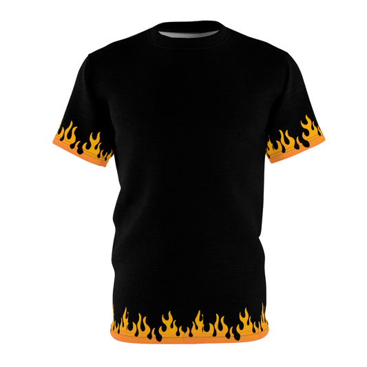 Primitive upnight T-shirt in flames - Official primitive store