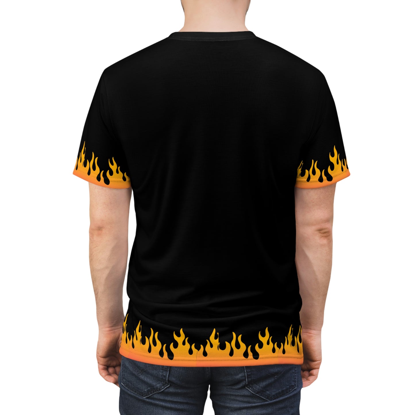Primitive upnight T-shirt in flames - Official primitive store