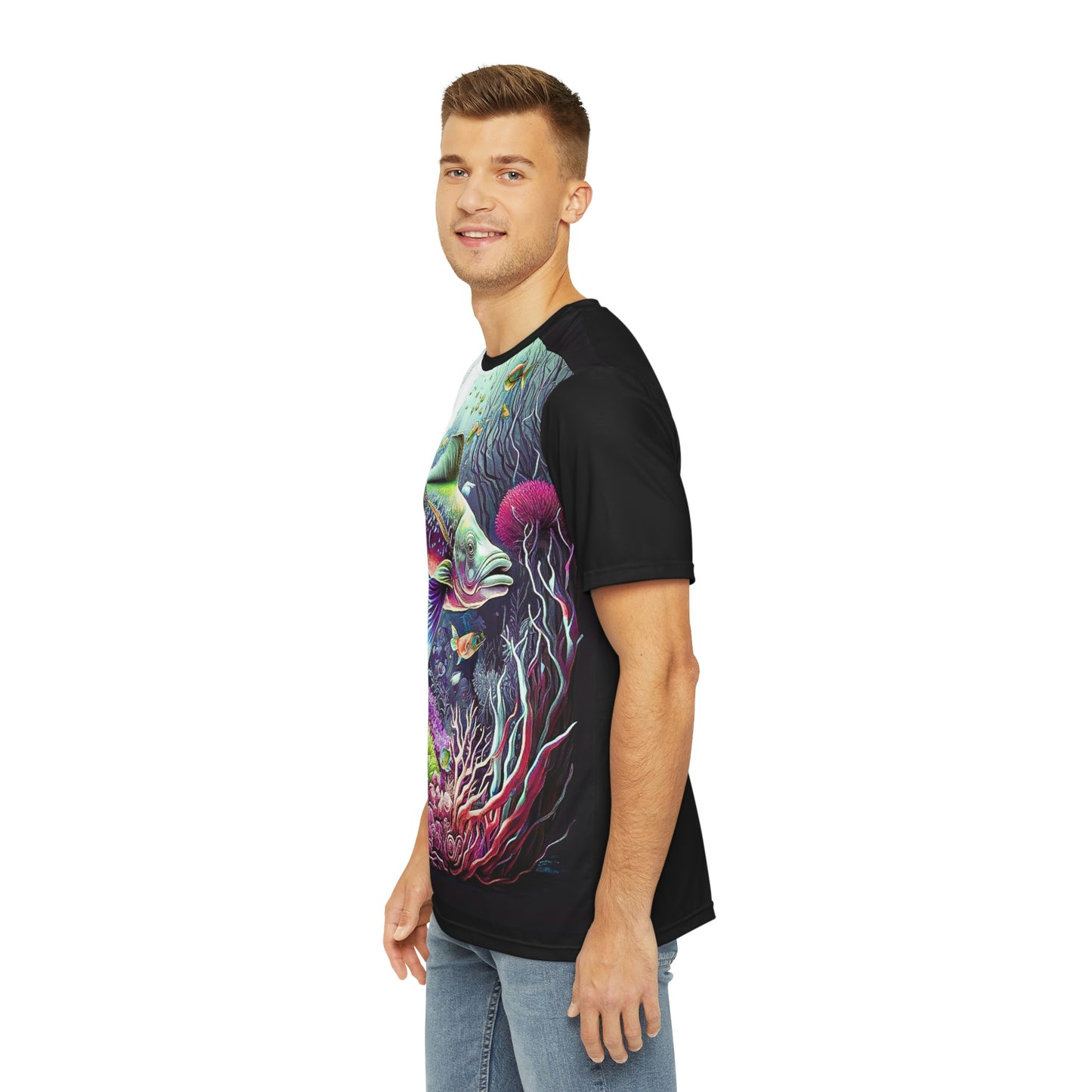 Primitive Men's Polyester Tee (AOP) - Official primitive store